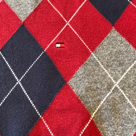 Men VNeck Sweater Tommy Hilfiger Large - Picture 4 of 5